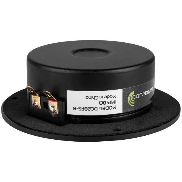 Alt view image 2 of 3 - DC28FS-8 1-1/8" Silk Dome Shielded Tweeter
