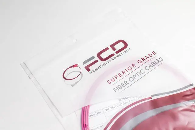 Alt view image 4 of 4 - 20M OM4 LC LC Fiber Optic Cables | Violet 100G Duplex 50/125 LC to LC Multimode Jumper 20 Meter (65.61ft) | Length Options: 1M-20M | 1/40/100gb sfp+ 10gbase sr dx mm ofnr om4-lc-lc