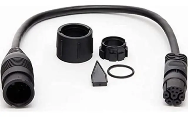Main image of A80496 Transducer Adapter Cable, Axiom Pro RVX 11-pin to CP370 8-pin, Black