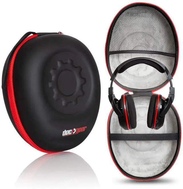 Main image of Hard Body Protective Full Size DJ Headphone Case for Sennheiser, JBL, Bose, Skullcandy, Sony, Audio-Technica, Bang & Olufsen, Beyerdynamic, Beats by Dre Headphones