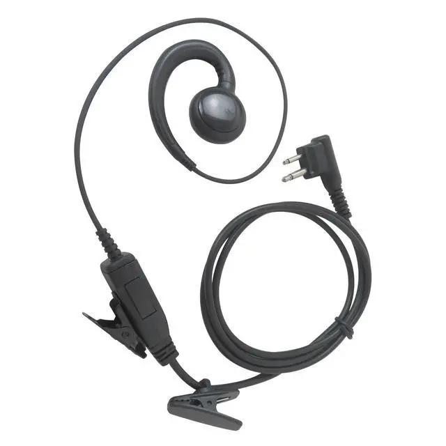 Alt view image 5 of 7 - PTT Mic Swivel Earpiece Compatible for Motorola Radio Bearcom Radios BC10, BC20, BC90, BC95, BC120, BC130
