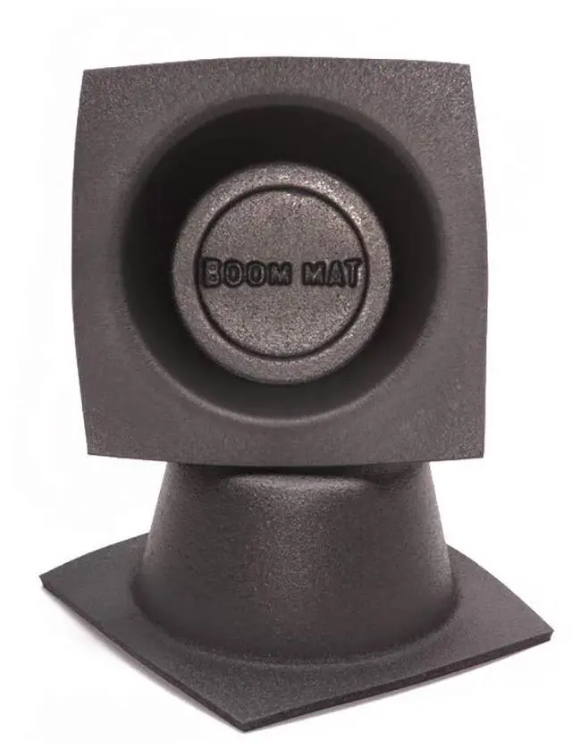 Main image of 050311 Boom Mat Speaker Baffles, 4" Round Slim (Pack of