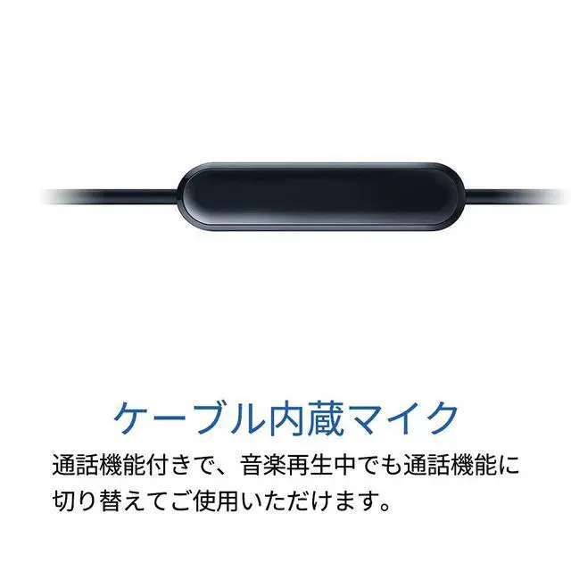 Alt view image 3 of 4 - Big Bass in Ear Headphones with Mic - Blue (SHE3555RD/27)