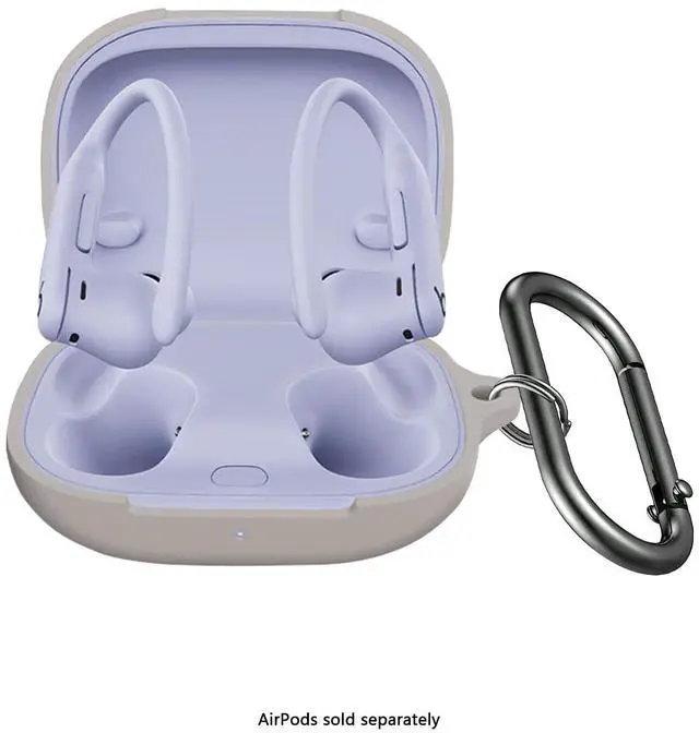 Alt view image 2 of 7 - SaharaCase - Venture Series Silicone Case for Beats Powerbeats Pro 2, Sand Gray, (HP00191)