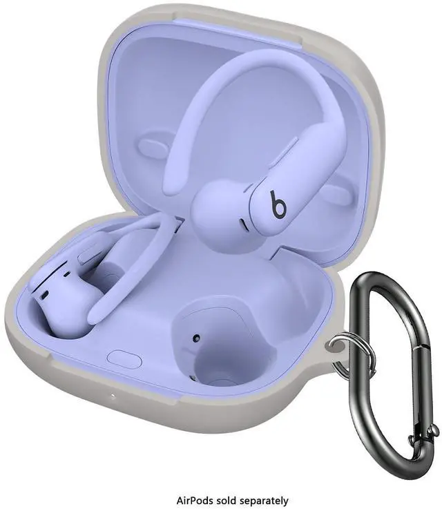 Alt view image 3 of 7 - SaharaCase - Venture Series Silicone Case for Beats Powerbeats Pro 2, Sand Gray, (HP00191)