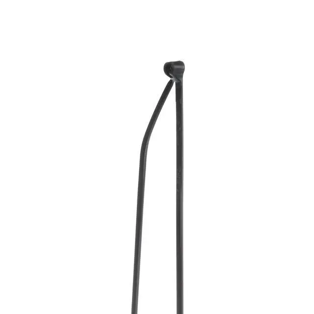 Alt view image 2 of 3 - Cable Tie, 7-1/2 in L, 1-3/4 in Max Bundle Dia., Black, Nylon 6/6, 50 lb Strength, 100 PK - 1 Each