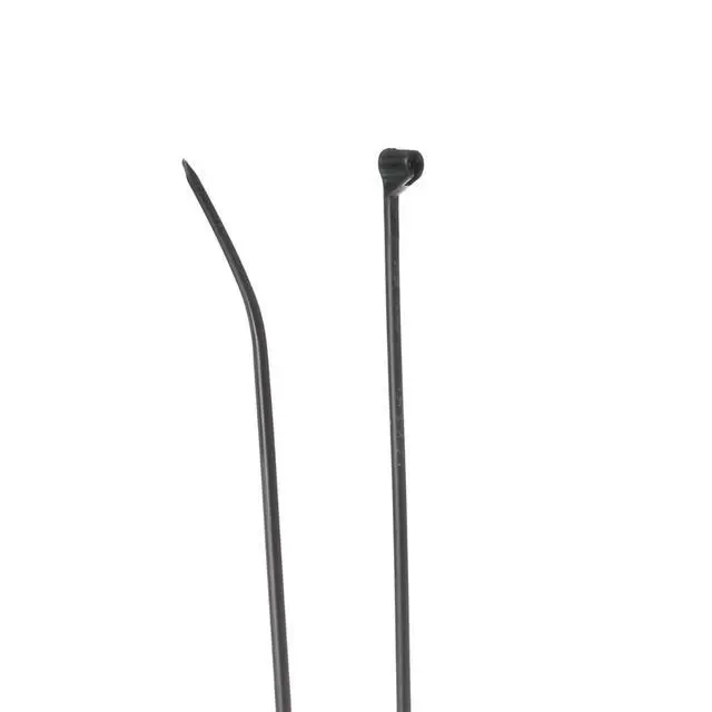 Alt view image 3 of 3 - Cable Tie, 7-1/2 in L, 1-3/4 in Max Bundle Dia., Black, Nylon 6/6, 50 lb Strength, 100 PK - 1 Each
