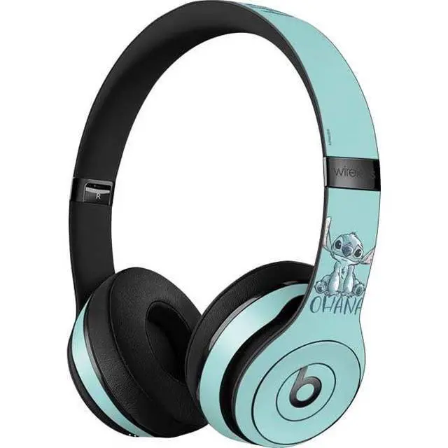 Alt view image 3 of 3 - Decal Audio Skin Compatible with Beats Solo 3 Wireless - Officially Licensed Disney Lilo and Stitch Ohana Design
