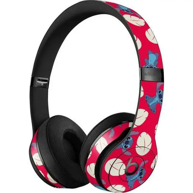 Alt view image 3 of 3 - Decal Audio Skin Compatible with Beats Solo 3 Wireless - Officially Licensed Disney Lilo and Stitch Character Pattern Design