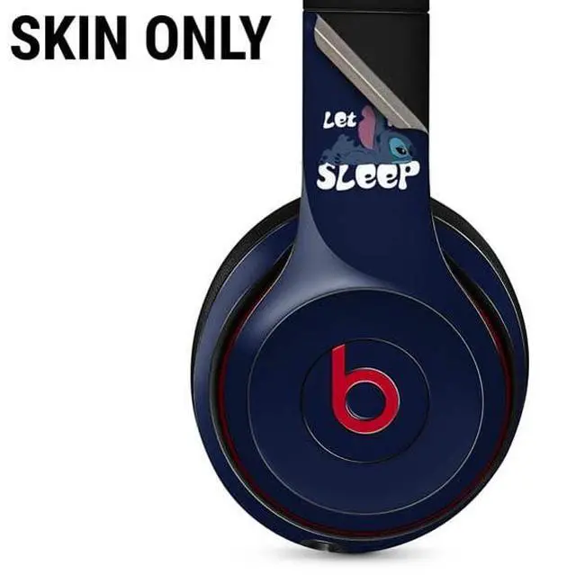 Alt view image 2 of 3 - Decal Audio Skin Compatible with Beats Solo 3 Wireless - Officially Licensed Disney Lilo and Stitch Let Me Sleep Design