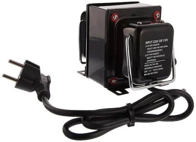 Alt view image 2 of 2 - THG-500T Step Up & Down Voltage Transformer Converter for 110V & 220/240V, 500W