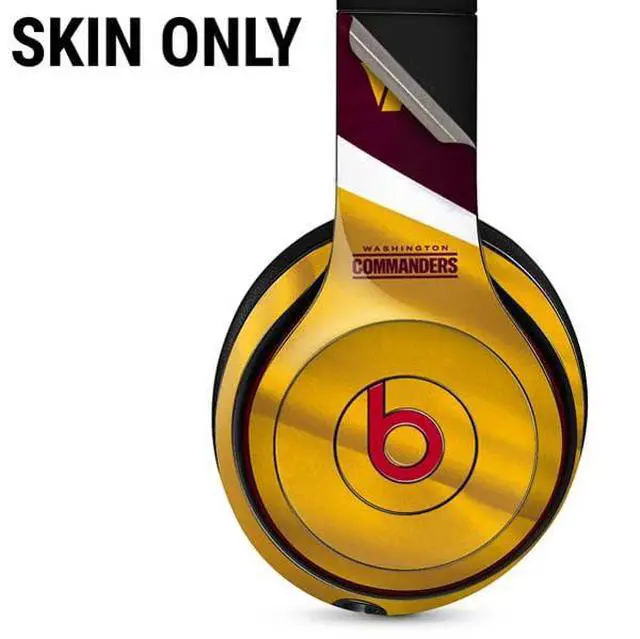 Alt view image 2 of 3 - Decal Audio Skin Compatible with Beats Solo 3 Wireless - Officially Licensed NFL Washington Commanders Flag Design
