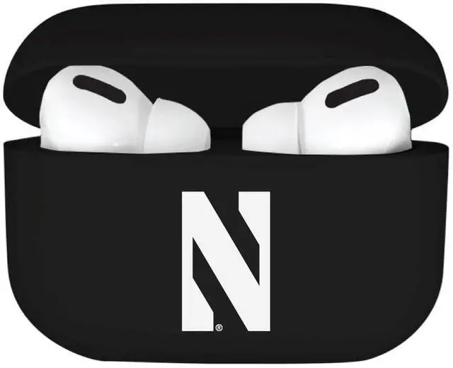 Alt view image 4 of 5 - AirPods Case, Northwestern University AirPods Pro (Gen 1 & 2) / White (TPU)