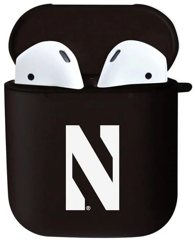 Alt view image 3 of 5 - AirPods Case, Northwestern University AirPods Pro (Gen 1 & 2) / White (TPU)