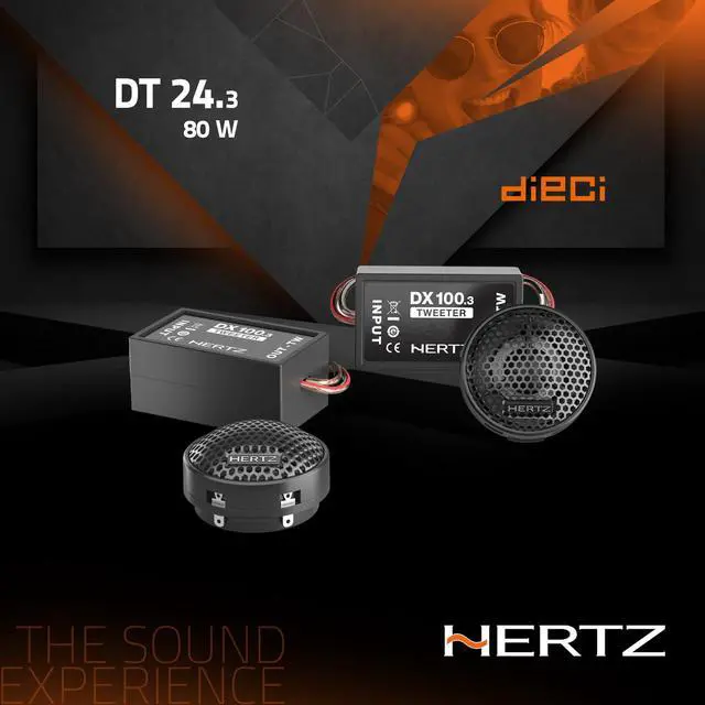 Alt view image 3 of 7 - DT 24.3 0.9" Dome Tweeters