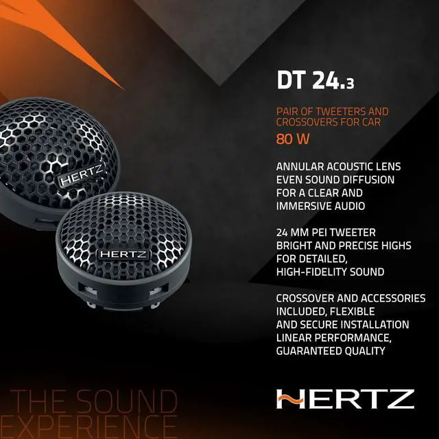 Alt view image 4 of 7 - DT 24.3 0.9" Dome Tweeters