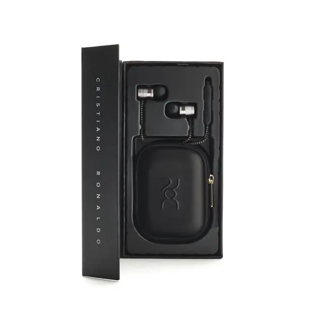 Alt view image 4 of 6 - Model III - Silver by Cristiano Ronaldo Wired Sport Earbuds in-Ear Headphones New 2018 Silver