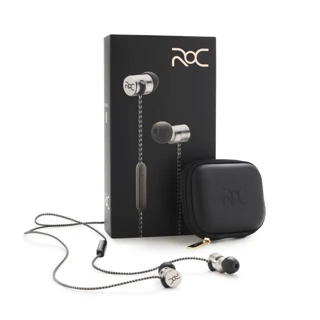 Alt view image 6 of 6 - Model III - Silver by Cristiano Ronaldo Wired Sport Earbuds in-Ear Headphones New 2018 Silver