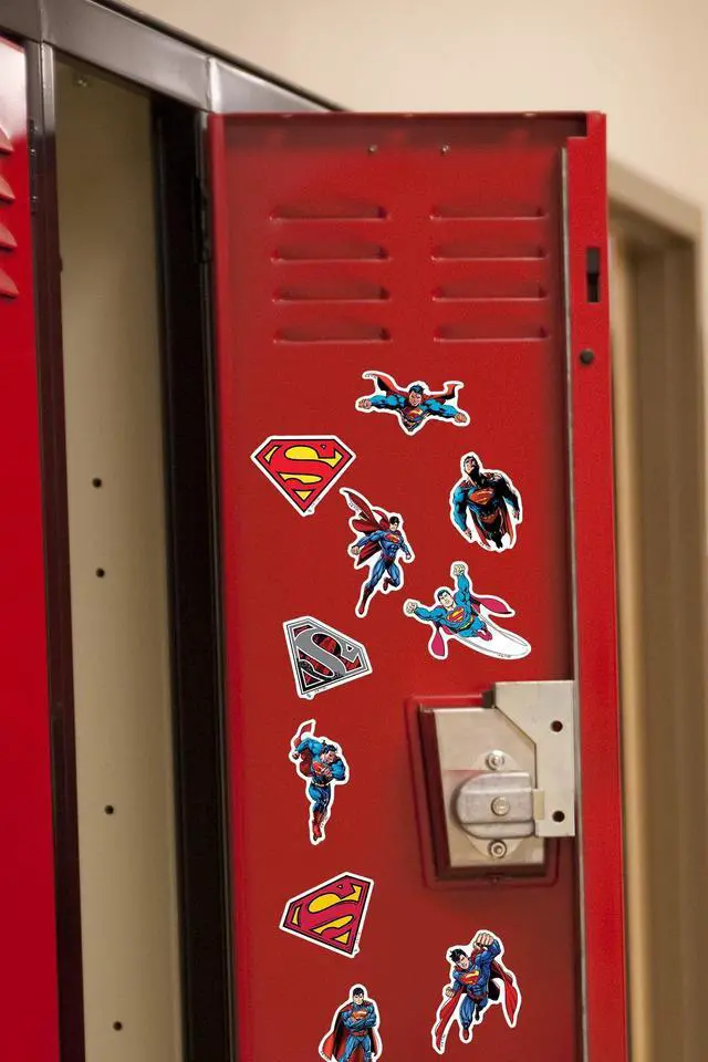 Alt view image 6 of 6 - Superman Character Poses 150ct Vinyl L Deluxe, Skateboard, Indoor/Outdoor