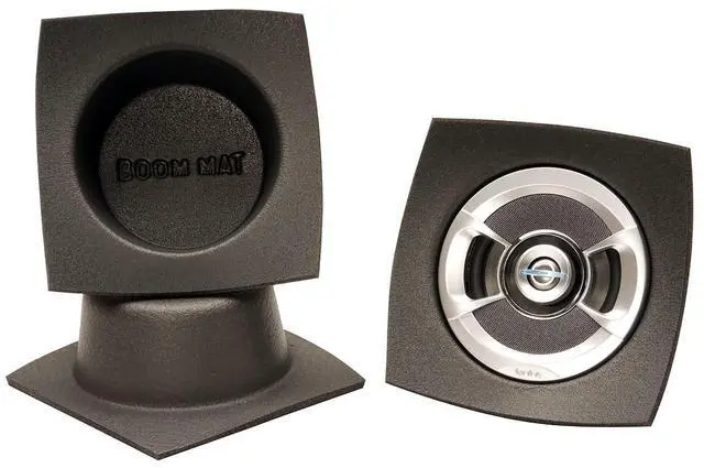 Main image of 050321 Boom Mat Speaker Baffles, 5.25" Round Slim (Pack
