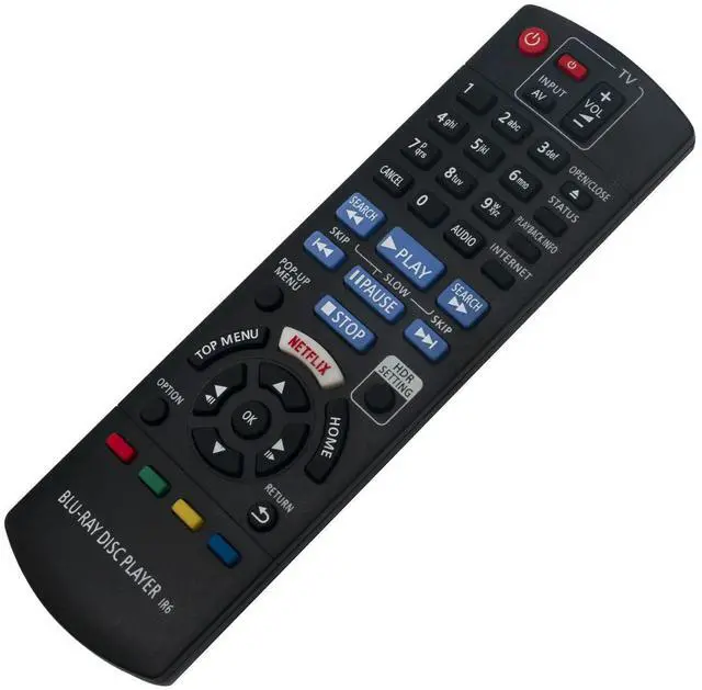 Alt view image 2 of 3 - Replacement Remote Control Controller for Panasonic DP-UB420 DP-UB420-K Streaming 4K Blu Ray Player
