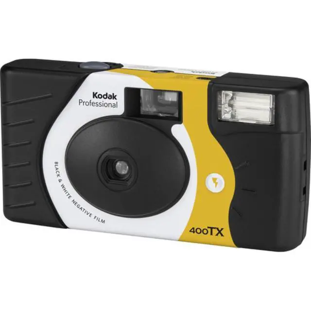 Alt view image 3 of 6 - Tri-X 400 B&W Single-Use Flash Camera (2 Pack) | (27 Exposures) with Microfiber Cleaning Cloth