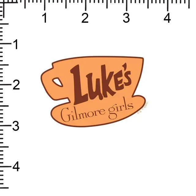 Alt view image 2 of 6 - Gilmore Girls Lukes Diner 150 Vinyl Stickers Waterproof Die-Cut Decals Car