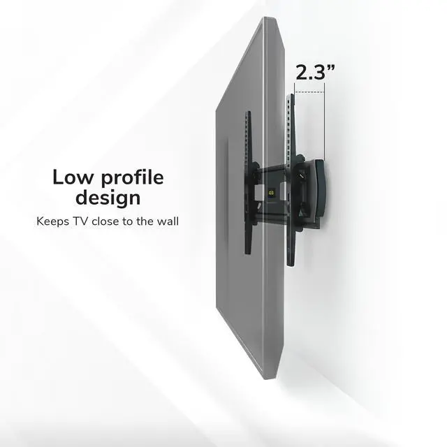 Alt view image 6 of 7 - Lockable TV Wall Mount with Anti-Theft Security Bar, UL Certified Tilting Display Bracket for 3255 Inch Flat Screen TVs with VESA 200, 400mm, Commercial-Grade VESA Mount Holds up to 99 lbs