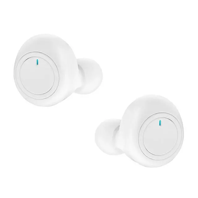 Alt view image 2 of 4 - Ultra-Light Bluetooth Earbuds with LED Display & Bass Acoustic - Perfect for Running, Workouts, White