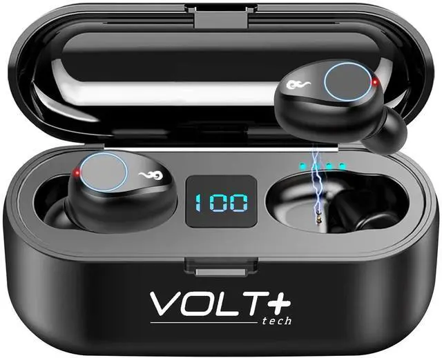Main image of Wireless V5.3 Bluetooth Earbuds Compatible with Motorola Moto G Stylus 5G (2022) and 2,000Mah PowerBank LED Display, Mic 8D Bass IPX7 Waterproof/Sweatproof