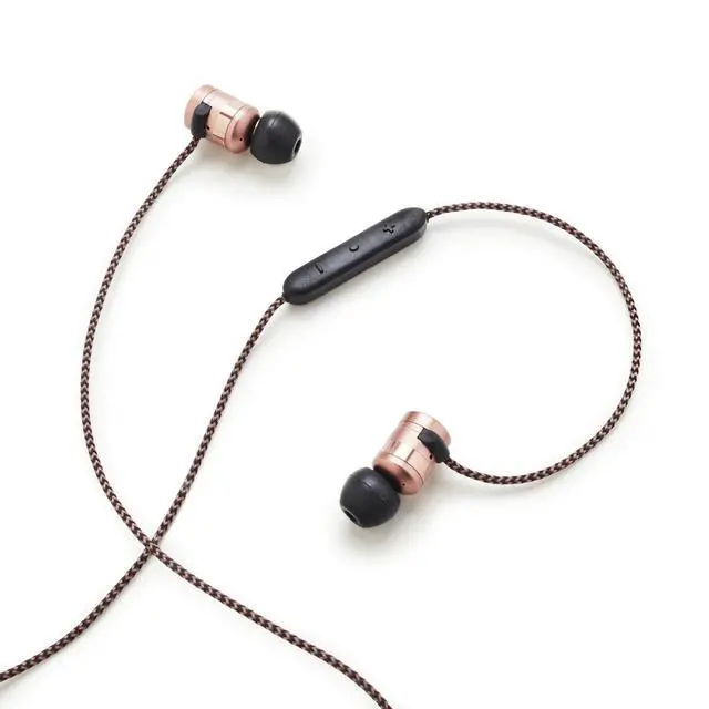 Alt view image 2 of 6 - Wired Microphone Earbuds Copper (Model III - Copper)