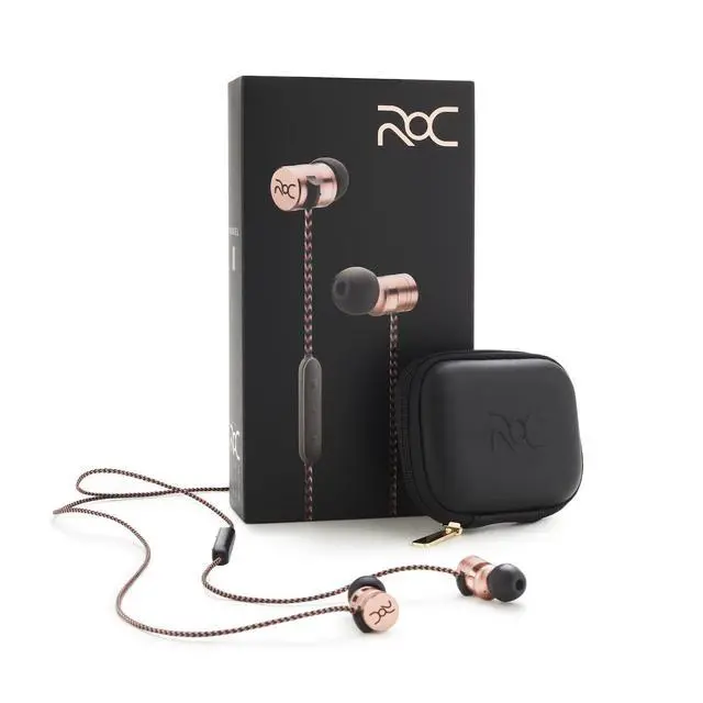 Alt view image 6 of 6 - Wired Microphone Earbuds Copper (Model III - Copper)