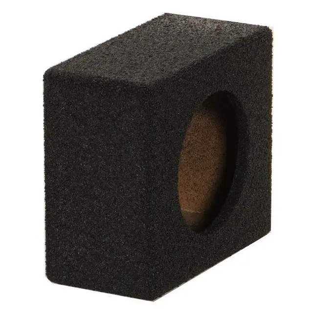 Alt view image 5 of 7 - QPower QBomb QBTW6.5 Single 6.50 Inch Heavy Duty MDF Material Car Audio Speaker Enclosure Boxes with Bedliner Spray Coating Finish, 2 Pack
