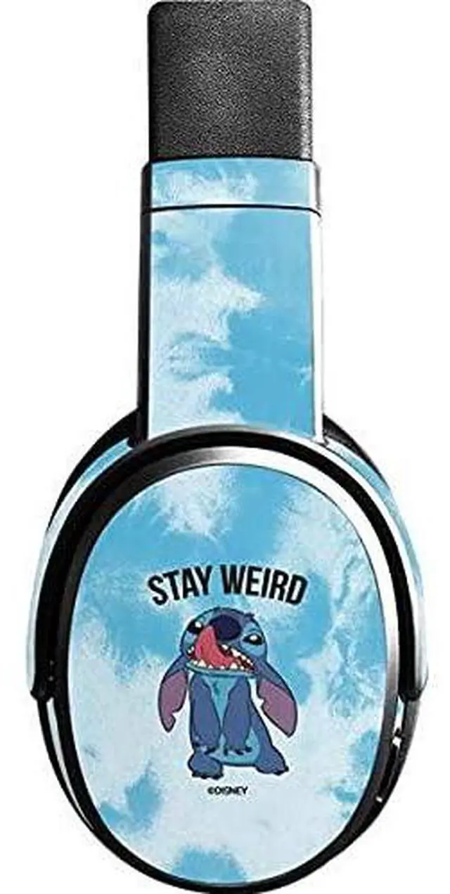Main image of Decal Audio Skin Compatible with Skullcandy Crusher Wireless - Officially Licensed Disney Lilo and Stitch Stay Weird Design