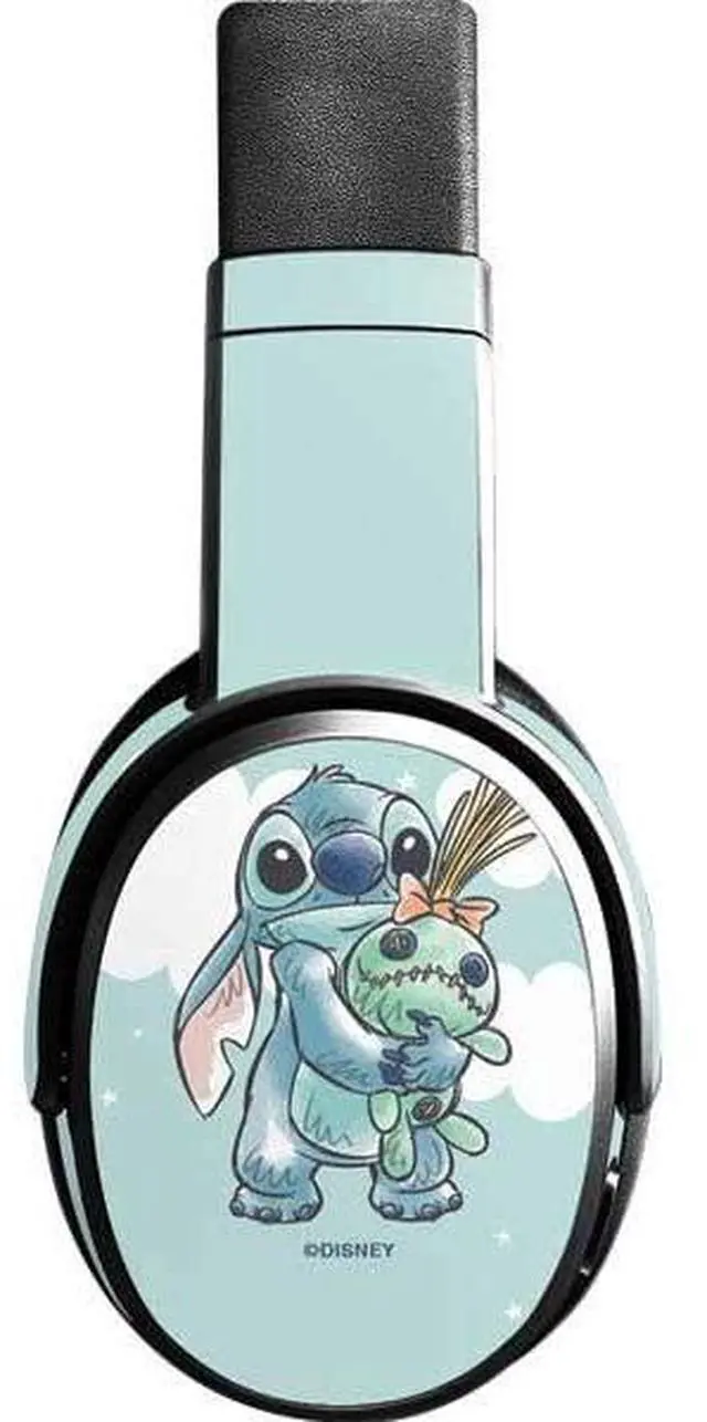 Main image of Decal Audio Skin Compatible with Skullcandy Crusher Wireless - Officially Licensed Disney Lilo and Stitch Stitch and Scrump Design