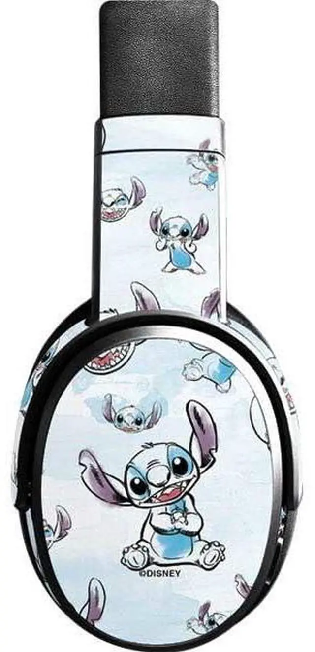 Main image of Decal Audio Skin Compatible with Skullcandy Crusher Wireless - Officially Licensed Disney Lilo and Stitch Pattern Design