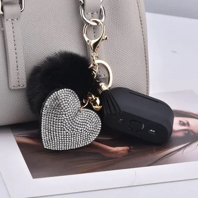 Alt view image 3 of 6 - Case Compatible with AirPod Pro 2 Protective Cover with Keychain (502-Black)