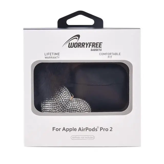 Alt view image 4 of 6 - Case Compatible with AirPod Pro 2 Protective Cover with Keychain (502-Black)