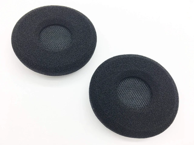 Alt view image 2 of 5 - Reki EncorePro Headset Foam Covers | Replacement Ultra Soft Foam Cushion Compatible with Plantronics EncorePro HW510 HW510V HW510D HW520 HW520V HW520D HW515 HW525 202997-02 Headset (2 Pack)