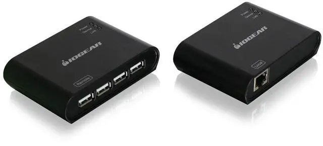 Main image of USB 2.0 4 Port USB Extender - Up To 165Ft - Cat5, Cat5e or Cat6 Ethernet - High Speed (480Mbps) - Plug-n-Play - TAA compliant - Windows - MacOS - GUCE64