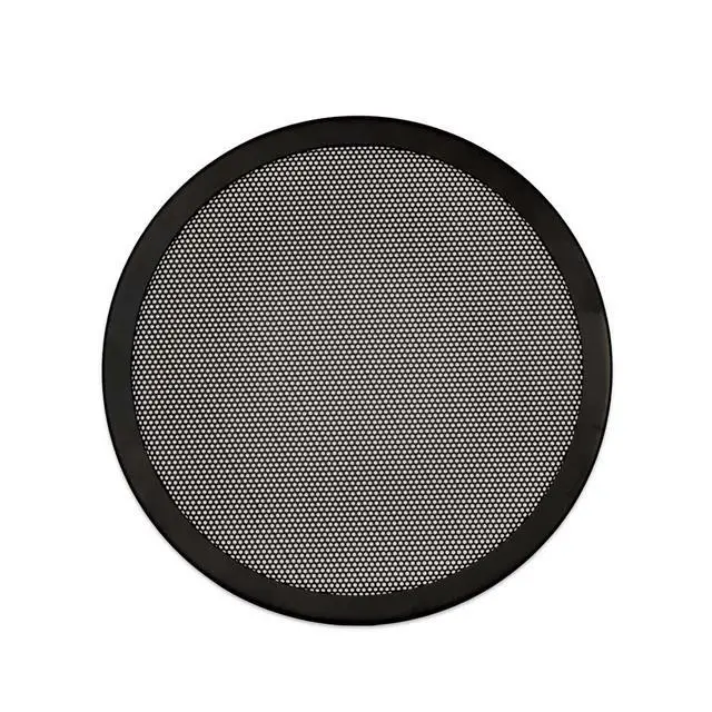 Alt view image 2 of 3 - Goldwood Snap On 10" Subwoofer Grille Steel Mesh Speaker Black (SGM10)