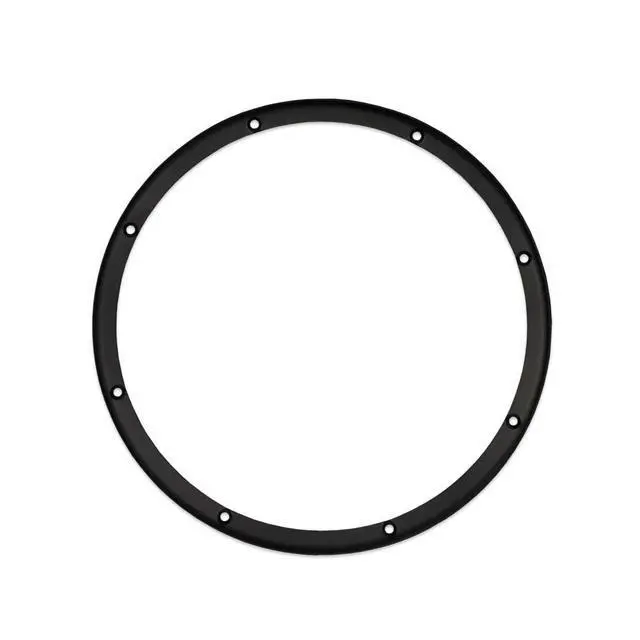 Alt view image 3 of 3 - Goldwood Snap On 10" Subwoofer Grille Steel Mesh Speaker Black (SGM10)