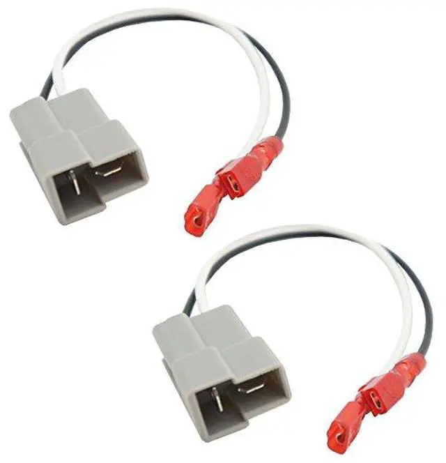 Alt view image 2 of 3 - Fits VW Rabbit 1980-1984 3.5" 90W Speaker Replacement Package | Volkswagen upgrade kit connects factory wiring harness no-cut, restores clear sound, easy classic car install, 3.5 inch size