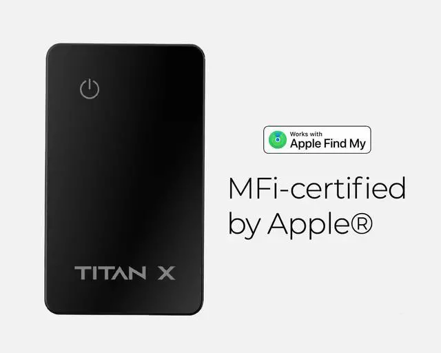 Alt view image 2 of 7 - Finder Card Tracker, Works with Apple Find My App, 2 Year Battery Life, Credit Card Size, Waterproof, Super Slim Design, Black