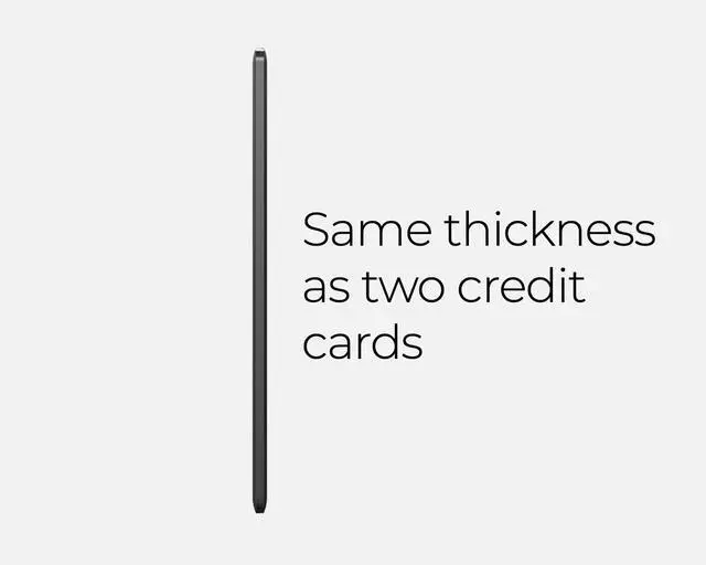 Alt view image 4 of 7 - Finder Card Tracker, Works with Apple Find My App, 2 Year Battery Life, Credit Card Size, Waterproof, Super Slim Design, Black