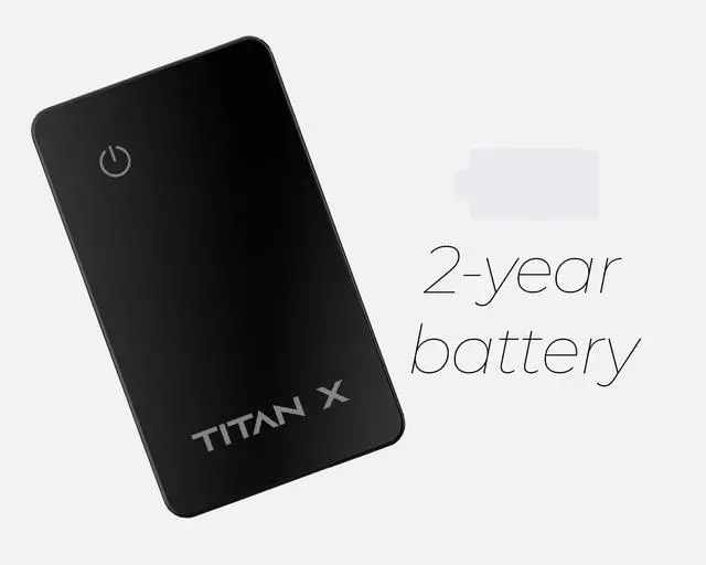 Alt view image 5 of 7 - Finder Card Tracker, Works with Apple Find My App, 2 Year Battery Life, Credit Card Size, Waterproof, Super Slim Design, Black