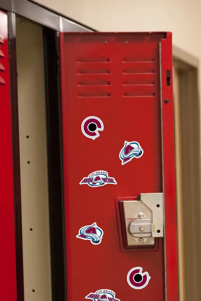 Alt view image 4 of 6 - NHL Colorado Avalanche Logo 150 Vinyl Stickers Waterproof Die-Cut Decals