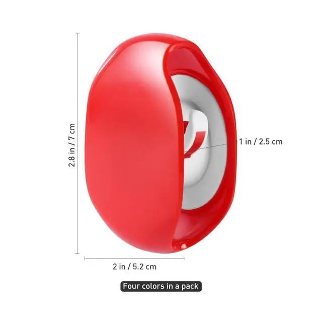 Alt view image 4 of 7 - 4pcs Automatic Cord Reel, Automatic Roll Earphone Cable Organizer Cord Winder Retractable Data Cable Storage for Headphones Home Office Use