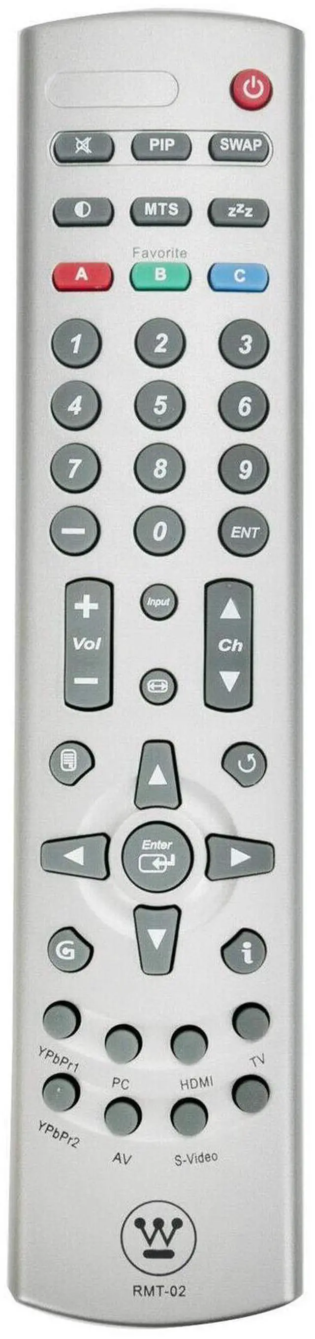 Main image of New - Remote Control RMT-02 for Westinghouse Smart TV SK-32H240S LTV-32W6HD TV-27W7HD