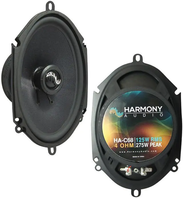Main image of 5x7 6x8 Speakers 275W Carbon Series Car Stereo Replacement | Drop-in upgrade for worn factory door drivers, popular fit in older Ford and Mazda trucks, refreshes faded OEM sound